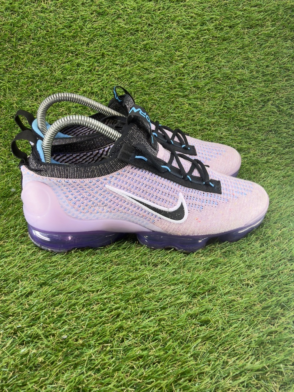 Nike Air VaporMax 2021 Flyknit 'Lilac Black' Women's Size 7.5
